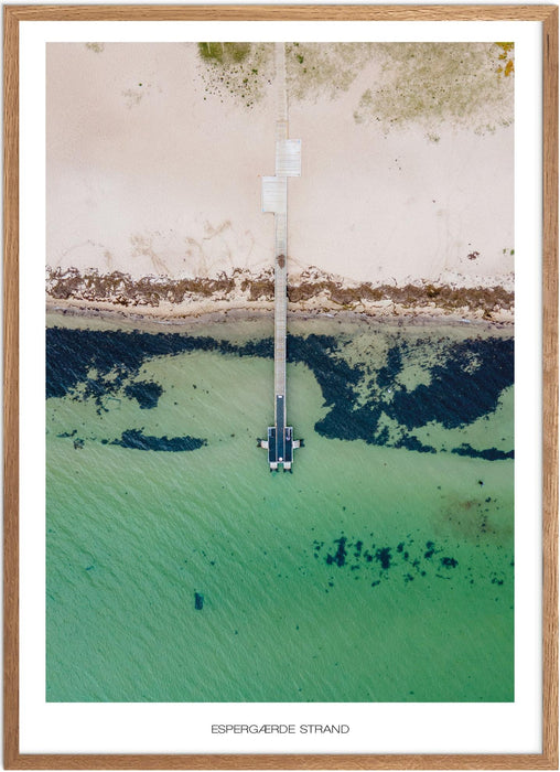 Espergærde Strand Plakat