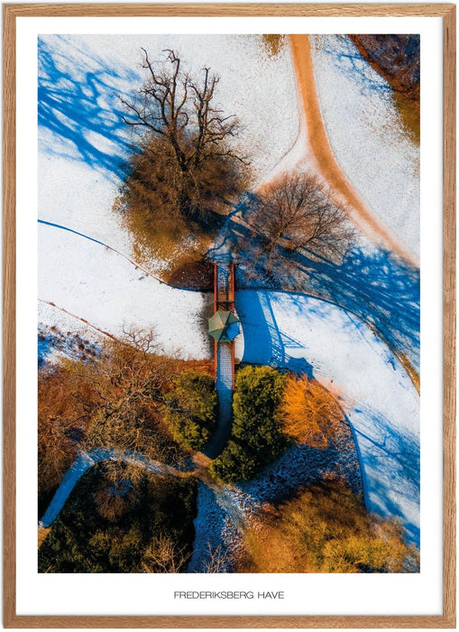 Frederiksberg Have Vinter-Plakat No. 1 - Plakatsnedkeren