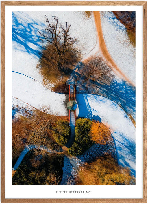 Frederiksberg Have Vinter-Plakat No. 1 - Plakatsnedkeren