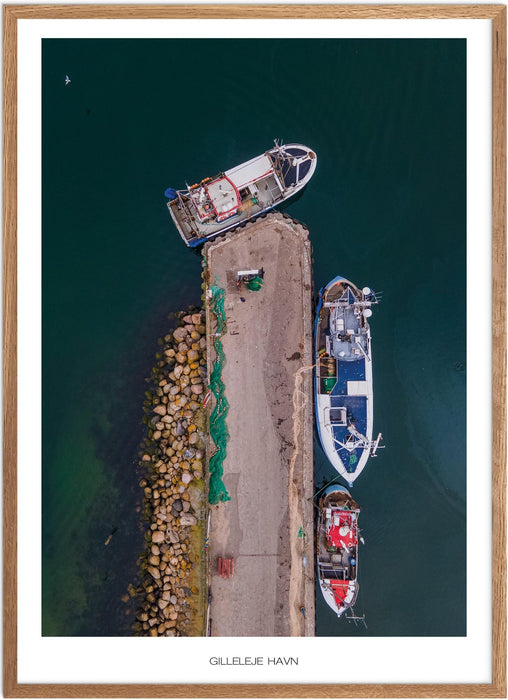 Gilleleje Havn No. 2 Plakat