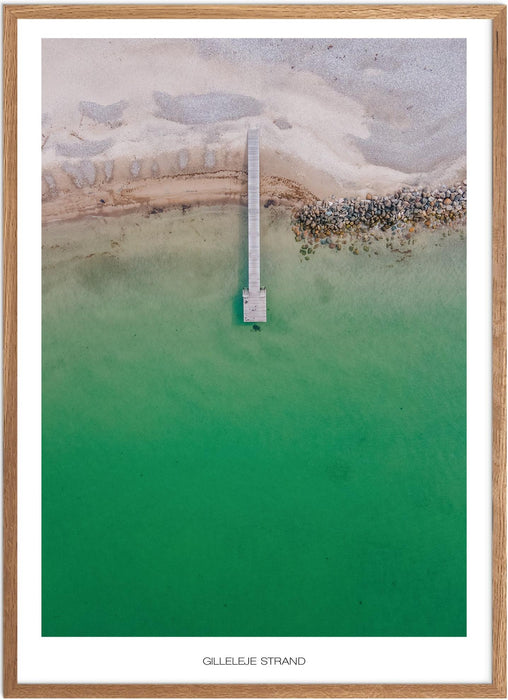 Gilleleje Strand Plakat