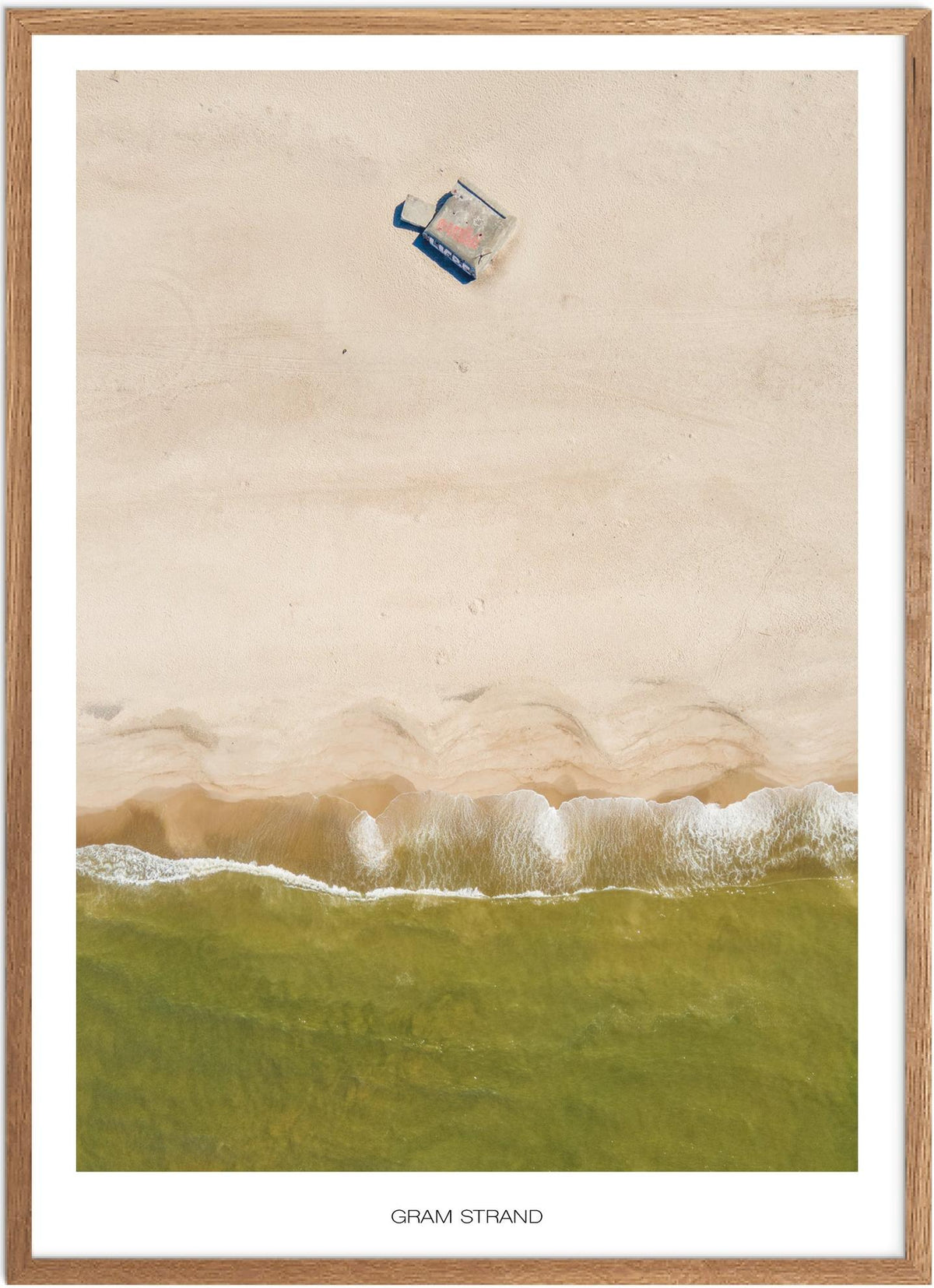 Plakat Græm Strand— Plakatsnedkeren