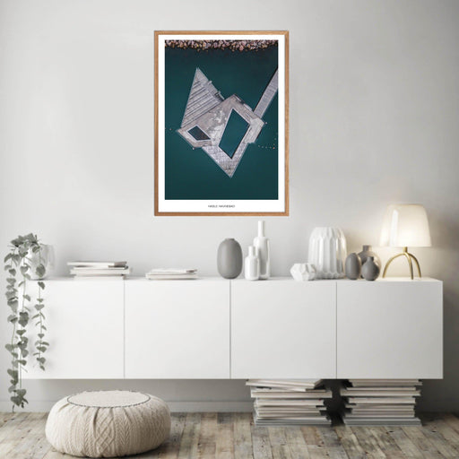 Hasle Havnebad Plakat - Plakatsnedkeren