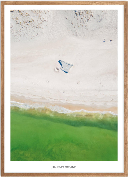 Haurvig Strand Plakat