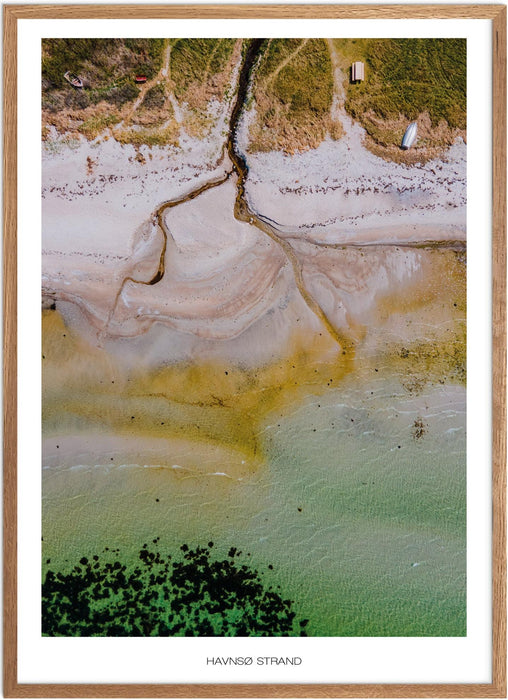 Havnsø Strand No. 2 Plakat