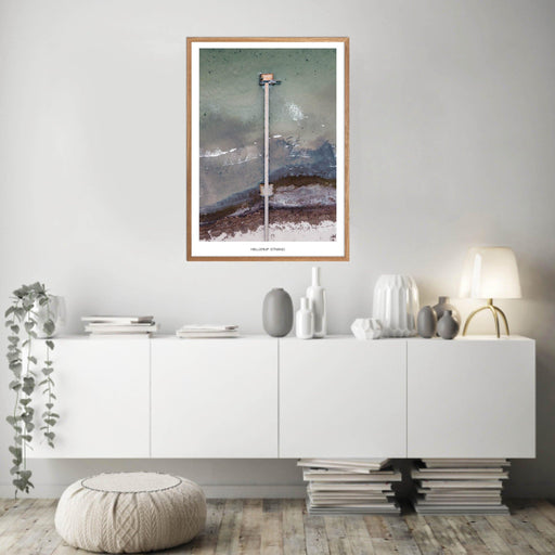 Hellerup Strand Plakat - Plakatsnedkeren