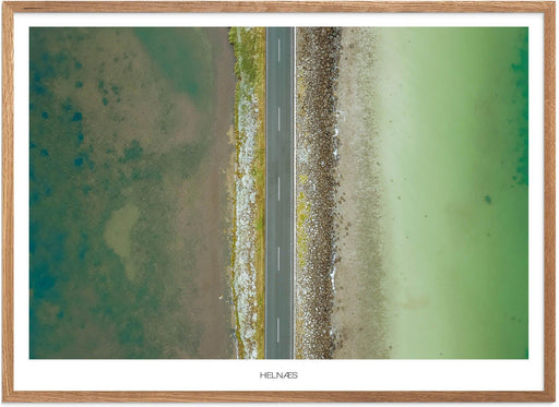 Helnæs dæmning Bred Plakat