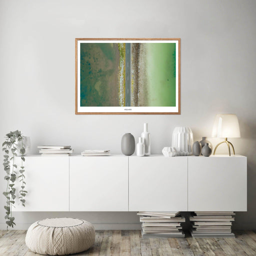 Helnæs dæmning Bred Plakat