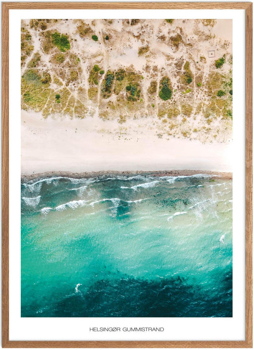 Helsingør Gummistrand Plakat