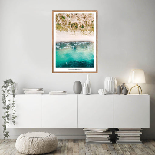 Helsingør Gummistrand Plakat