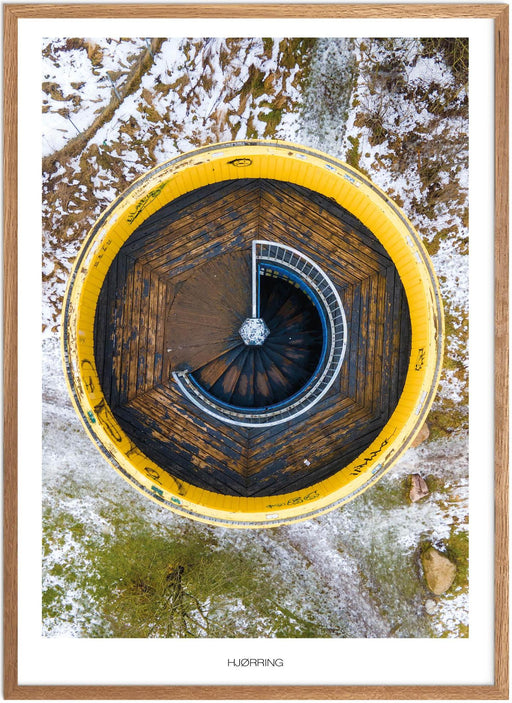 Hjørring No. 1 Vinter-Plakat - Plakatsnedkeren