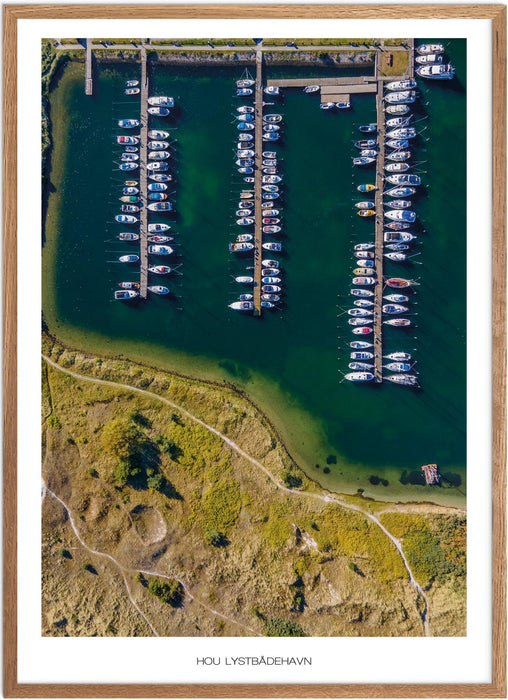 Hou Lystbådehavn Plakat