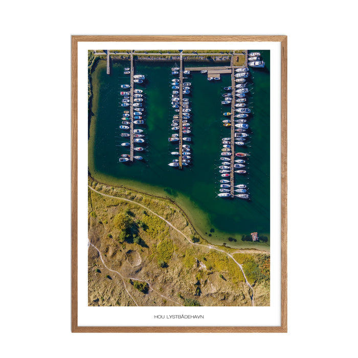 Hou Lystbådehavn Plakat