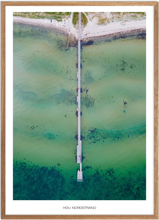 Hou Nordstrand (Odderkysten) Plakat