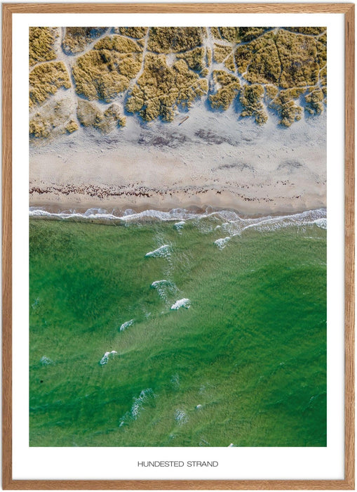 Hundested Strand No. 1 Plakat - Plakatsnedkeren