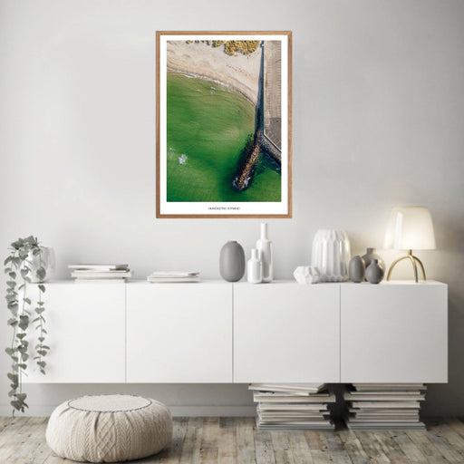 Hundested Strand No. 2 Plakat - Plakatsnedkeren