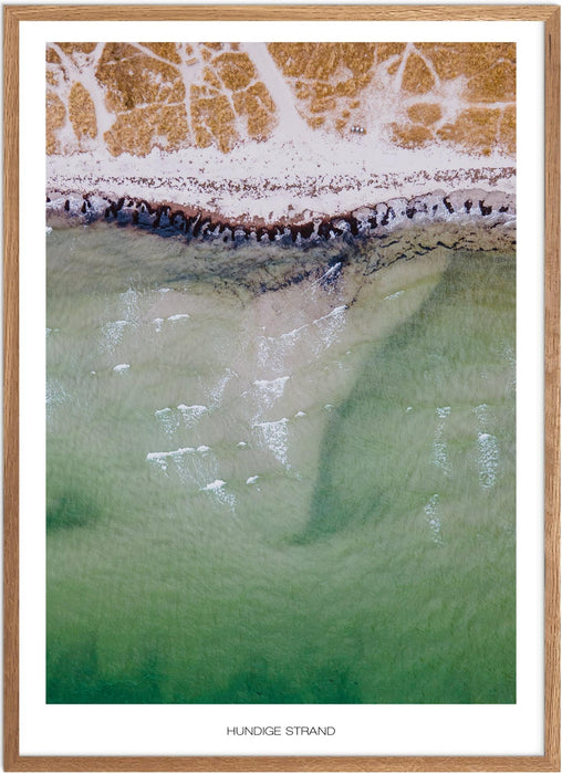 Hundige Strand No. 1 Plakat