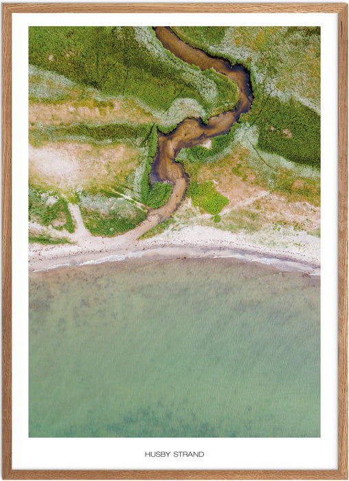 Husby Strand No. 2 Plakat