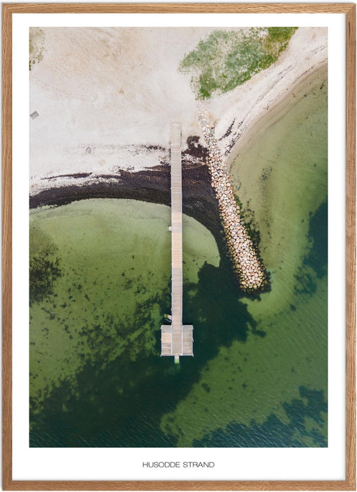 Husodde Strand Plakat