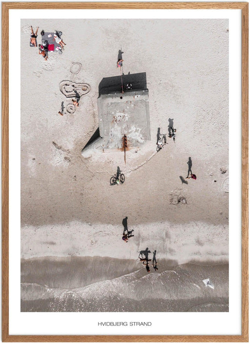 Hvidbjerg Strand Plakat