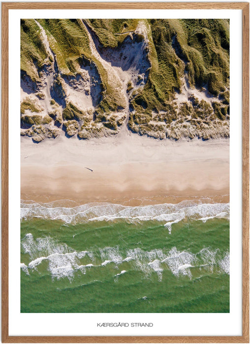 Kærsgård Strand Plakat