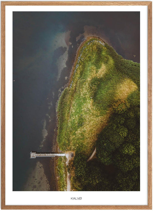 Kalvø Bro Plakat - Plakatsnedkeren