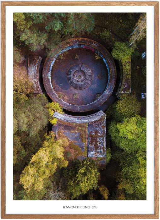 Kanonstilling G3 Plakat - Plakatsnedkeren