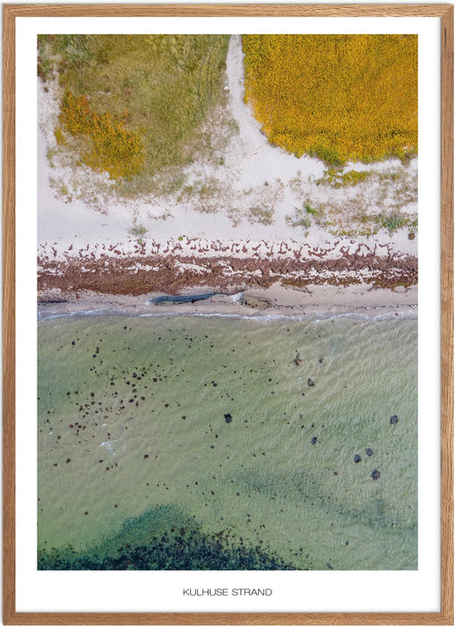 Kulhuse Strand Plakat