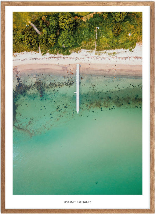 Kysing Strand Plakat