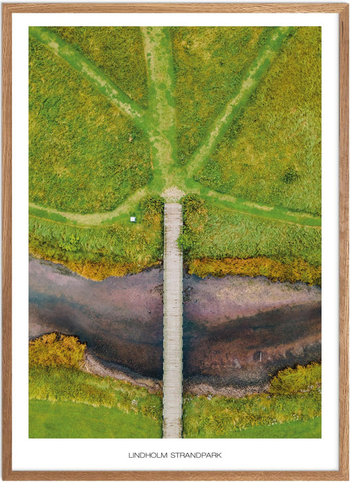 Lindholm Strandpark Plakat