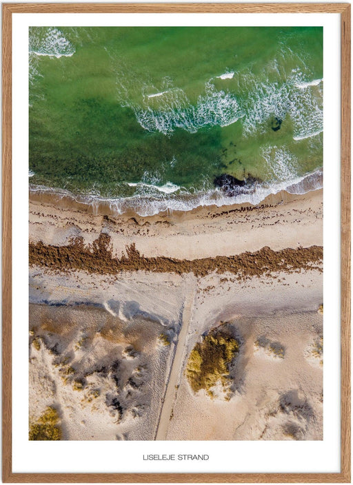 Liseleje Strand No. 1 Plakat - Plakatsnedkeren