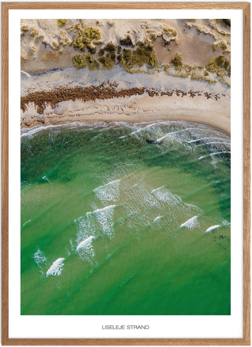 Liseleje Strand No. 2 Plakat - Plakatsnedkeren