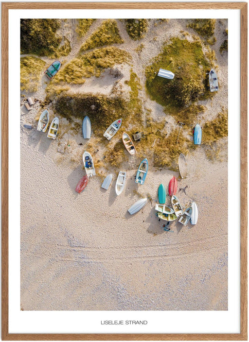 Liseleje Strand No. 3 Plakat - Plakatsnedkeren