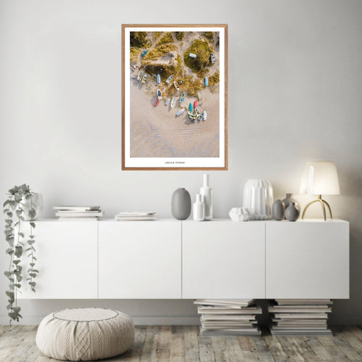 Liseleje Strand No. 3 Plakat - Plakatsnedkeren