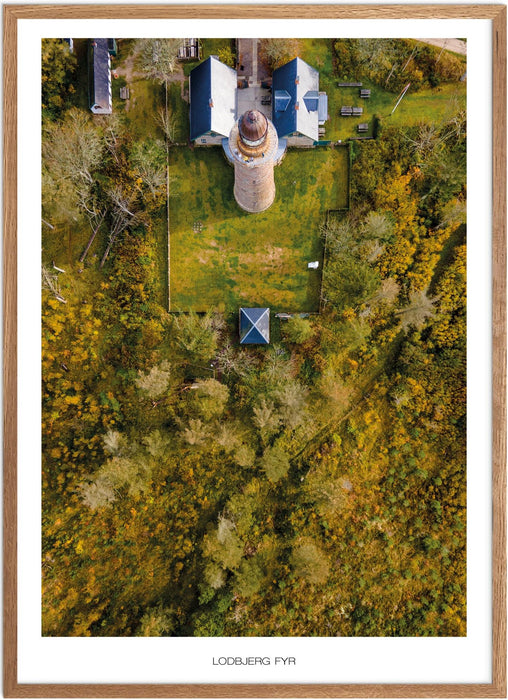 Lodbjerg Fyr Plakat