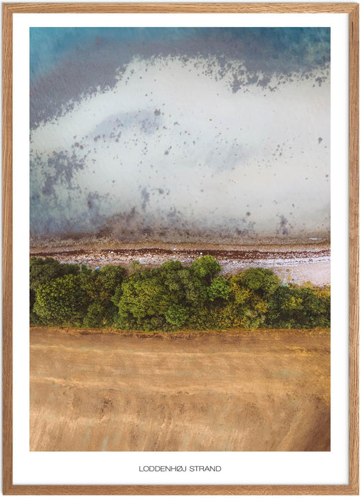 Loddenhøj Strand Plakat