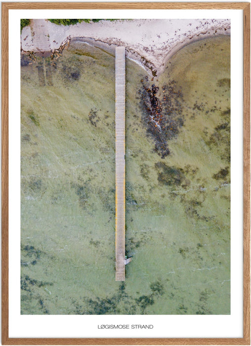 Løgismose Strand No. 1 Plakat