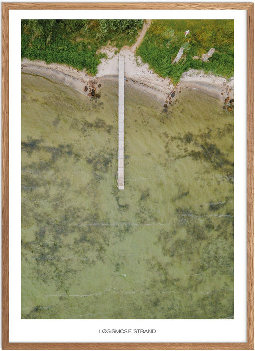Løgismose Strand No. 2 Plakat