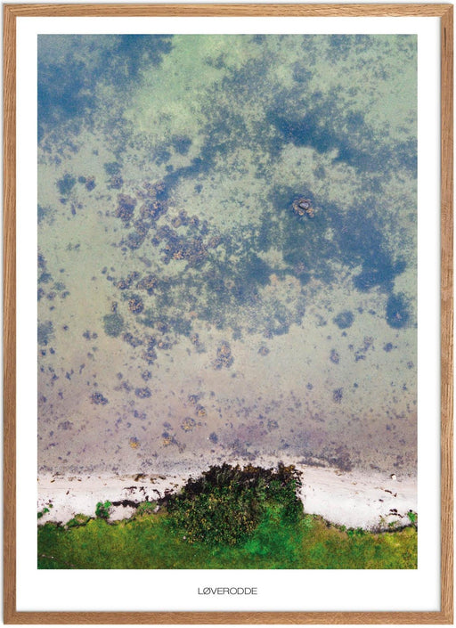 Løverodde Strand Plakat