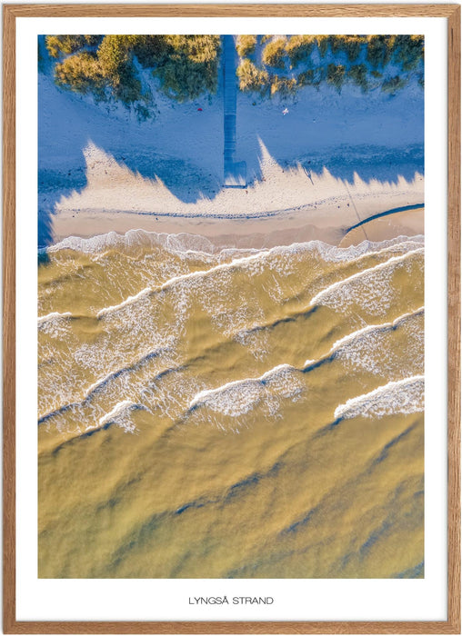 Lyngså Strand Plakat