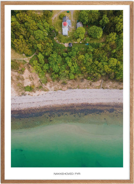 Nakkehoved Fyr Plakat