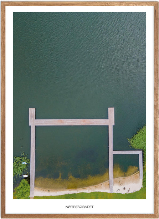 Nørresøbadet Plakat