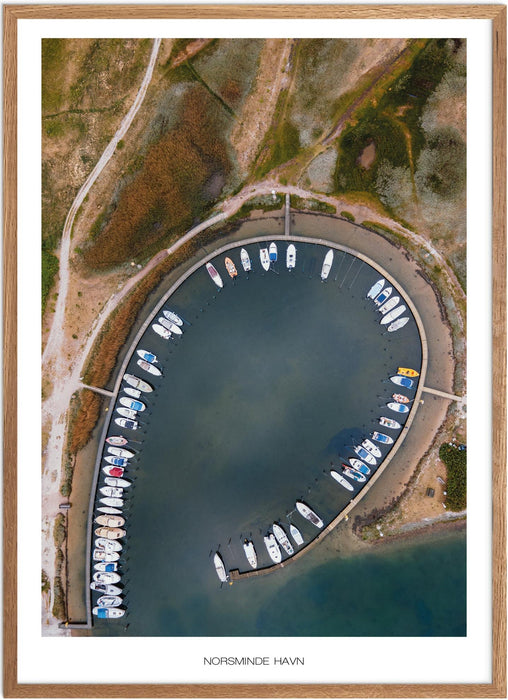 Norsminde Havn Plakat