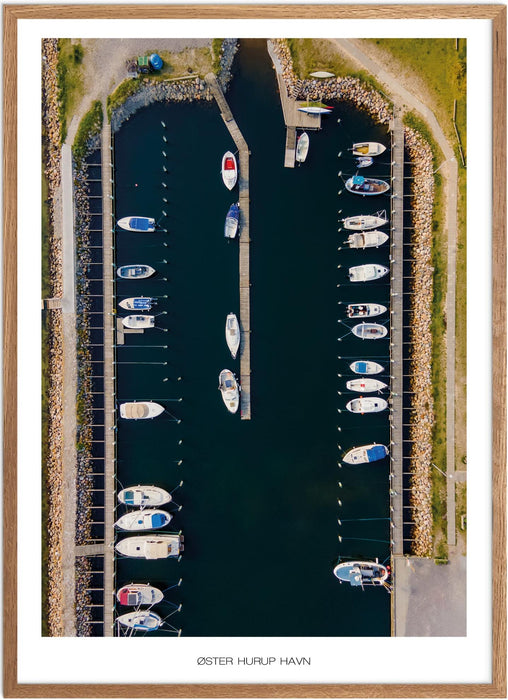 Øster Hurup Havn Plakat