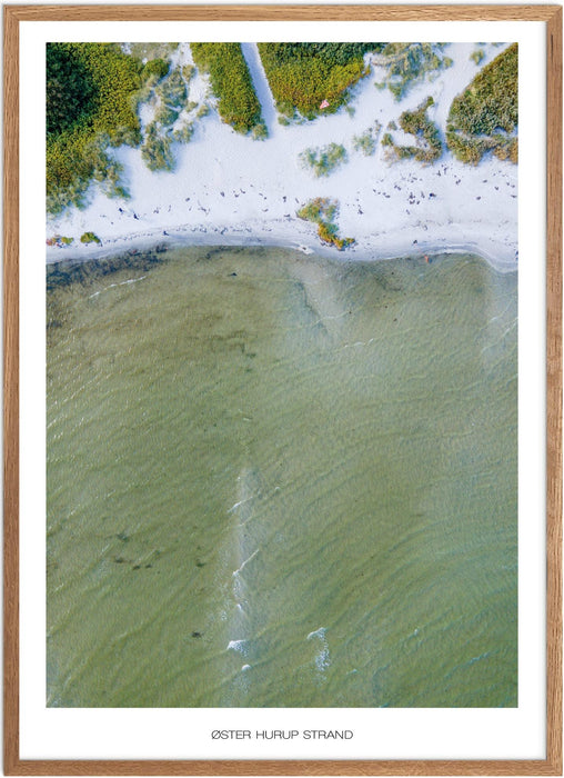 Øster Hurup Strand No. 1 Plakat