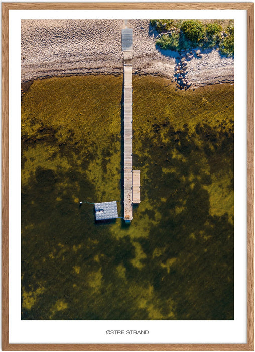 Østre Strand (Struer) Plakat