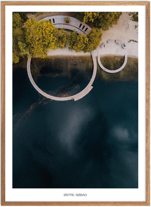 Østre Søbad Plakat - Plakatsnedkeren