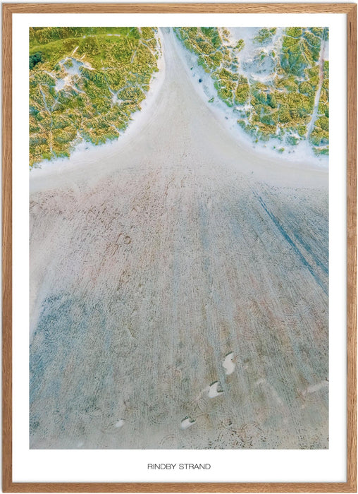 Rindby Strand Plakat
