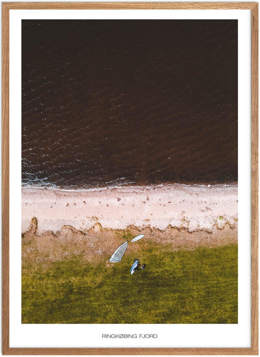 Ringkøbing Fjord Surfer Plakat