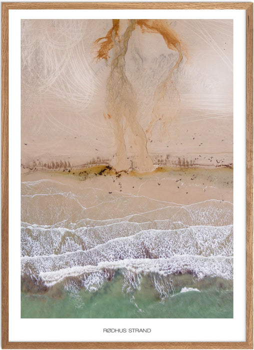 Rødhus Strand Plakat